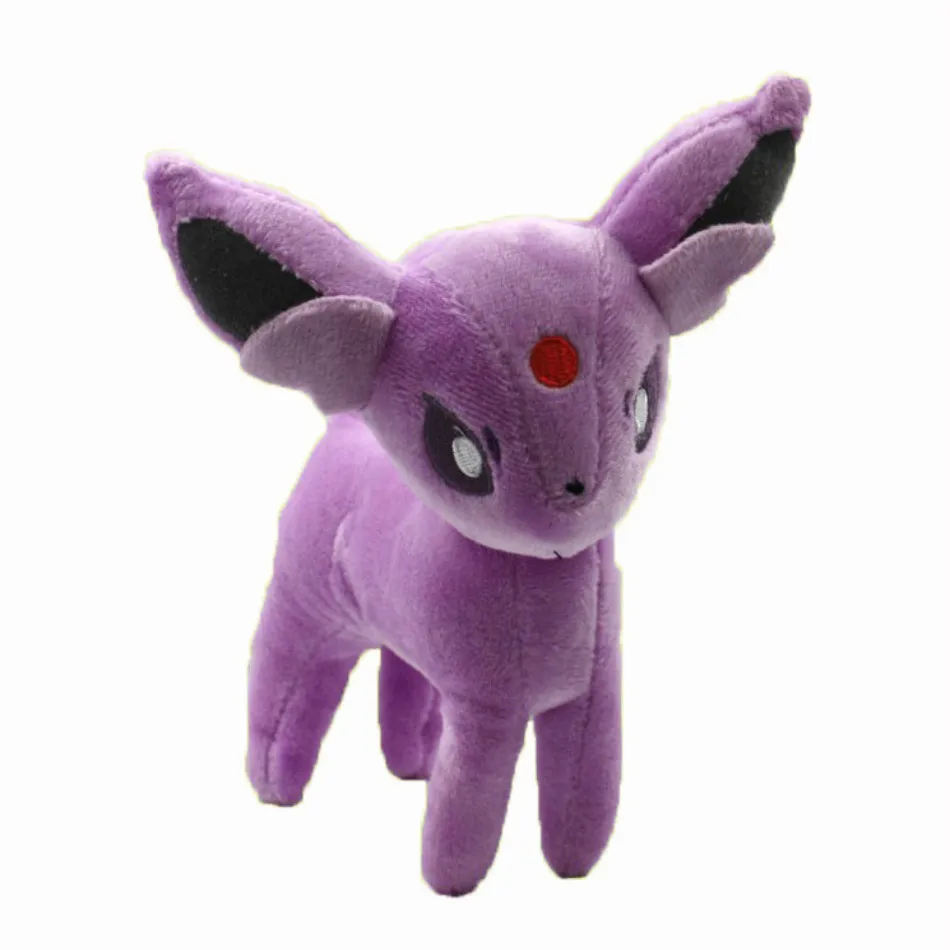 Takara Tomy Pokemon Plush 8pcs/lot Umbreon Eevee Espeon Jolteon Vaporeon Flareon Glaceon Leafeon Toys Soft Stuffed Animals