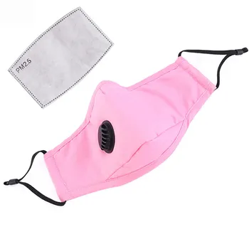 

1PC Washable Reusable Mask Cotton Unisex Windbreak Seamless Riding Pollution-proof Breathable Keep Mask With 1PC Gasket