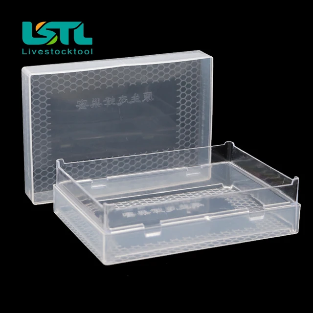 10 Db Méhészet 250 G/500 G Méz Kazetta Átlátszó Műanyag Fészek Mézes Doboz Eltávolítható Tiszta És Egészségügyi - Image 4