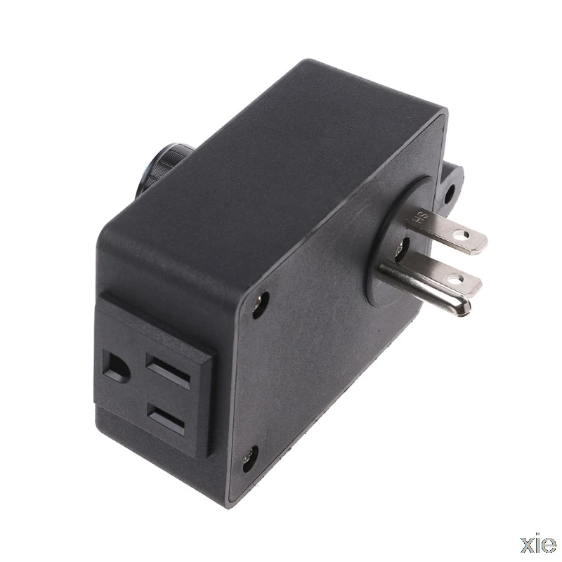AC 120V 5A вентилятор переменной Скорость контроллер электродвигателя Реостат для гидропоники