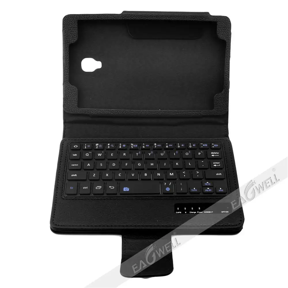 Беспроводная Bluetooth клавиатура смарт-чехол для samsung Galaxy Tab A 8,0 SM-T380 T385 чехол Litchi кожаный чехол с подставкой