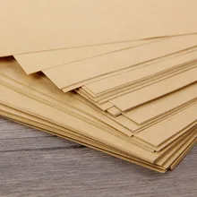  70-400gsm Well Packed High Quality A4 Hard Kraft Paper DIY Handmake Card Making Craft Paper Thick Paperboard Cardboard 