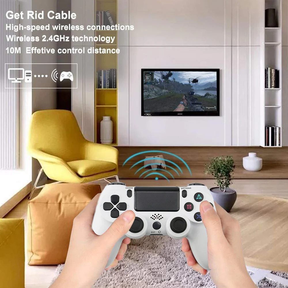 Bevigac беспроводной Bluetooth контроллер геймпад джойстик с функцией вибрации игровая консоль для sony playstation 4 PS4