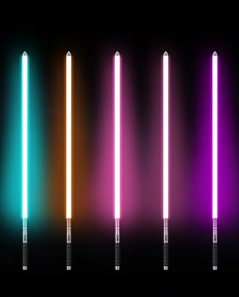 Brinquedo com Som Promoção! Novo Ilumina Acima Sabre Brinquedo 100cm Punho: 27cm Lâmina: 73 cm Comprimento Rgb Led Espada Presente Jogo Adulto D106 11 Cheap Brinquedos que acendem