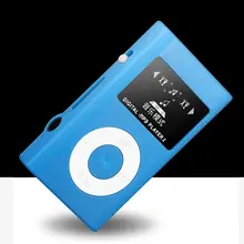Портативный мини mp3-плеер цветной пластиковый корпус с ЖК-экраном Поддержка Tf карты Наушники Музыка Медиа Автономный/костюм новое поступление