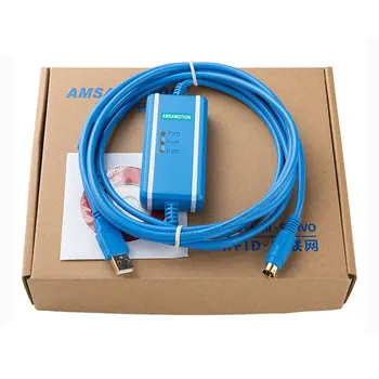 

USB-SC09+ Built-in Isolation Chip Programming Cable Suitable Mitsubishi FX&A Series PLC Download cable