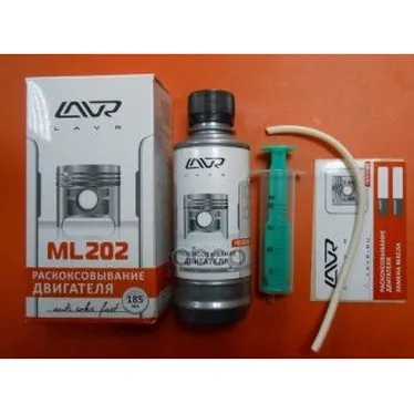 Раскоксовывание Двигателя Ml-202(Для Двигателей Более 2-Х Литров) Lavr Engine Carbon Cleaner 330мл Lavr арт. LN2504