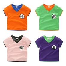 Детская футболка с короткими рукавами в японском стиле; Летняя Детская куртка; детская одежда; Новинка года; простая Базовая рубашка для мальчиков