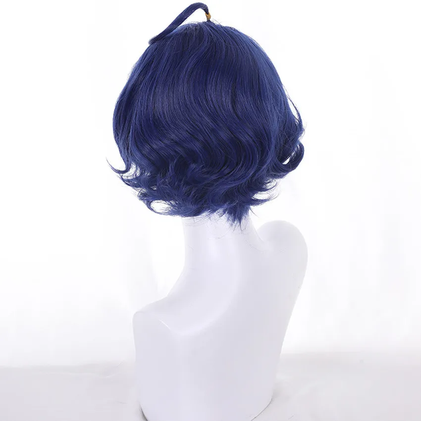 NWZSM Wonder Egg Priority Ohto Ai Cosplay Wig Blue Short Hair Woman Girl Bobo Curly Headgear Halloween Party Costume Props -Zentai shop online H3240c802c74d447180fbfece5caa03330.jpg