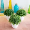 Artificial Potted Plant Bonsai Plastic Flowerpot Ornaments Simulation Flower Grass Birthday Party Decor Home Office Desk Decor ► Photo 2/6