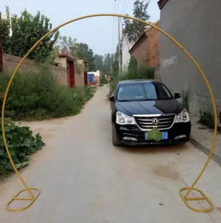 

Bridal arch frame background decoration cherry blossom arch round flower door frame wedding decoration props