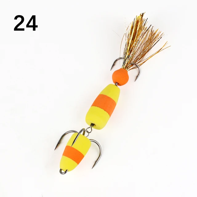 W.P.E New Fishing Lure 1pcs M Swim Bait Soft Lure High Density Foam Lure Fishing Tackle Multicolor Bass Artificial Lure Wobblers 24