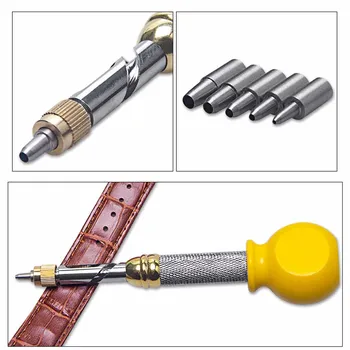 

Automatic Center Hole Puncher Strap Make Hole Bore Watchmaker Repair Tools