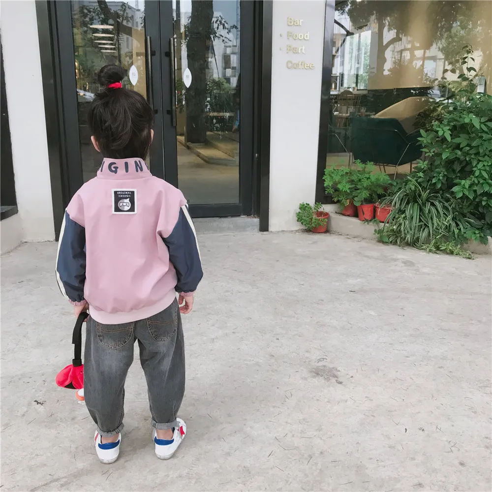 Lamitto2019 Autumn And Winter INS Hot Selling Child K Series Joint Parent And Child Fashion Handsome Baseball Uniform
