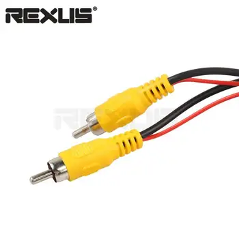 

RCA To RCA Male To Male AUX Audio Cable HiFi Speaker Video AV Cable Cord For Car Rearview Camera DVD CD Player TV Box