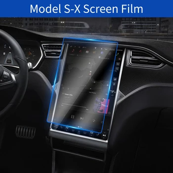 

Screen Protector Anti Glare Easy Install TPU Film Automatic Adsorption Scratch Resisitant Shockproof For Tesla Model 3 X S 19-20
