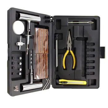 

68pcs Portable For Cars Professional Fix Punctures Plug Flats Tire Repair Kit