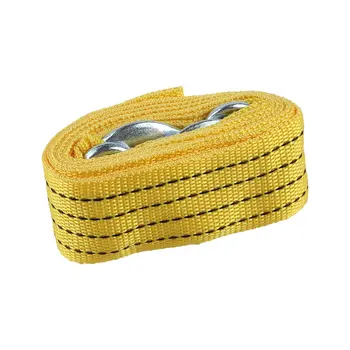 

Useful 3meters Car Vehicle Boat Tow Strap Towing Rope Cable String with Hooks Essential Accessories