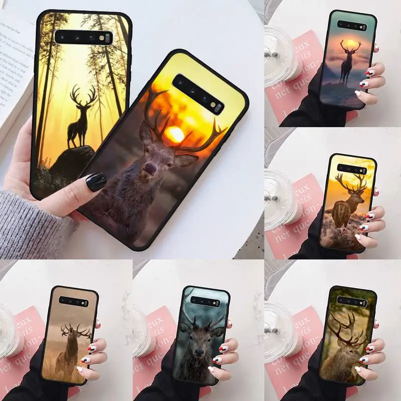 

Deer Hunting Camo Phone Case For Samsung S6 S7 edge S8 S9 S10 e plus A10 A50 A70 note8 J7 2017