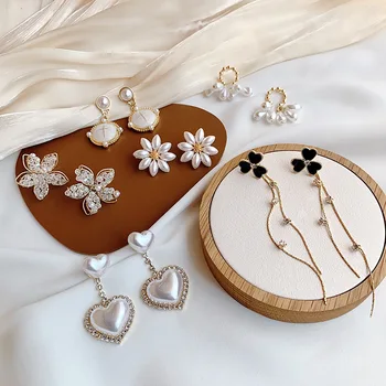 

30 Paris/lot fashion classical mix random style alloy women earring lot jewelry wholesale 201030-107