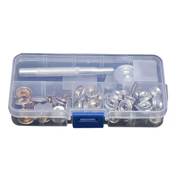

Fastener Screw Snaps Marine Grade 5/8" Socket Screws with Setting Tool Boat Canvas Snaps Set for Boat Cover Canvas Furniture