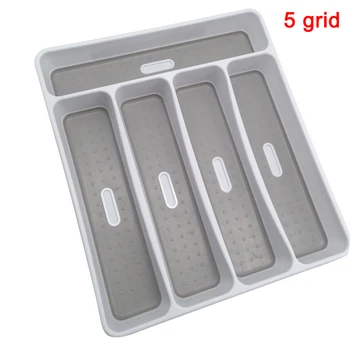 

Kitchen Drawer Organizer Tray Spoon Cutlery Box Portable Storage Holder Rack B88