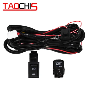

Wiring Harness Sockets Wire+Switch w/ LED indicators for Fog Light Lamp for Nissan Tiida for Nissan Latio Versa for Dodge Trazo