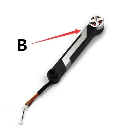 SG-906 SG906 Радиоуправляемый Дрон Квадрокоптер запасные части Мотор рычаг Набор лопастей корпус gps модуль приемная плата Управление камерой - Цвет: rear B arm