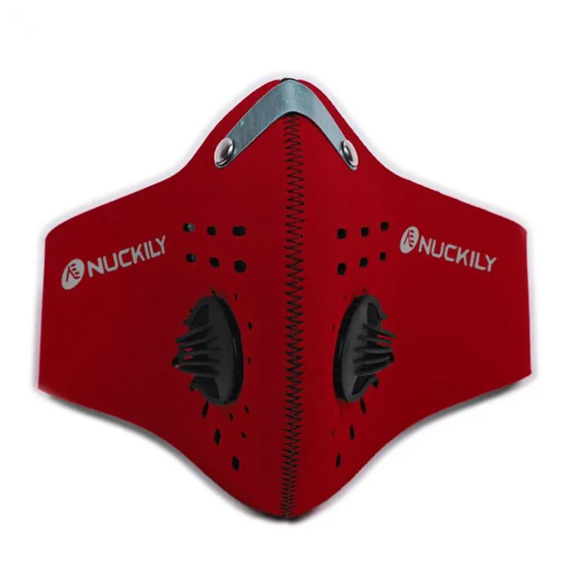Велосипед MTB Балаклава Anti-PM2.5 пыль дымка велосипед тренировочная маска Открытый Велоспорт активированный уголь высокого качества хлопок маски для лица - Цвет: H121 Red