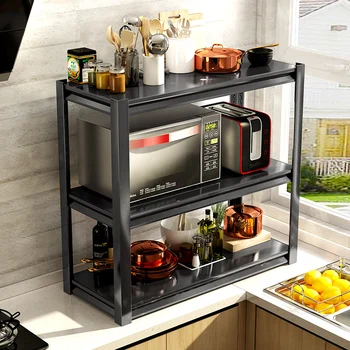 

Kitchen Shelves Household Multi-layer Storage Shelves Microwave Oven Storage Shelves Room Shelves Floor Sundries WJB32714