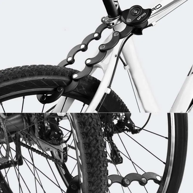 Folding Bicycle Lock Mounting Accessory Scooter Motorcycle Moped Anti-theft
