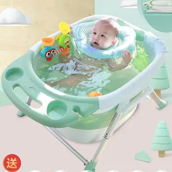

Baby Bath Bucket Folding Baby Bath Bath Large And Thickened Five Kids Can Sit And Lie In Swimmers For Fifteen Children Aged