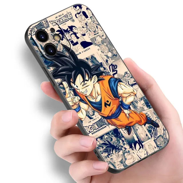 Anime Son Goku Ultra Instinct Case For Apple Iphone 13 12 Mini 11 Pro Max 7 8 Xr X Xs Max 6 6s 7 8 Plus 5 5s Se Black Cover Mobile Phone Cases Covers Aliexpress