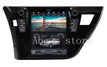 

10.4'' Tesla style Android 9.0 Car dvd player GPS Navigation For Toyota Corolla 2014 2015 2016 PX6 stereo multimedia radio