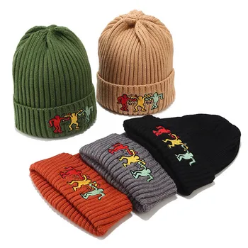 

2019 Men Women Plus velvet beanie Winter Trendy Warm Oversized Chunky Baggy Stretchy Slouchy Skully Hat Ear cap winter hat #29