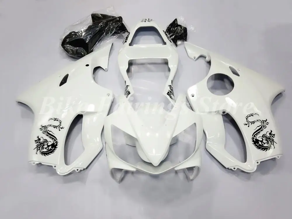 Высокое качество(литье под давлением) ABS обтекатель наборы Подходит для Honda CBR600 FS F4i 2001 2002 2003 01 02 03 пользовательские REPSOL - Цвет: White Cool