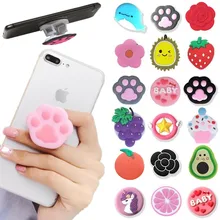 Expanding-Stand Phone-Holder Mobile-Phone-Bracket Unicorn Animal Universal Cute Paw Cat
