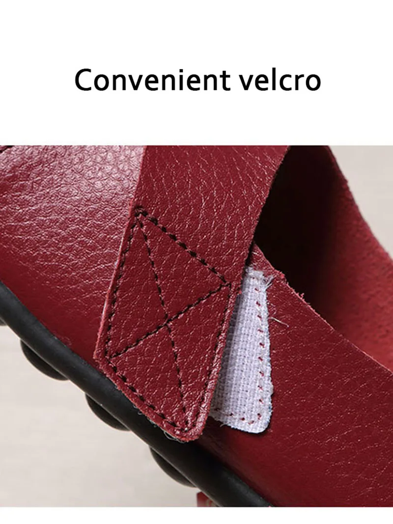 Genuine Leather ballet women flats slip on summer moccasins loafers women 2019 autumn soft non-slip ladies casual shoes VT360 (27)