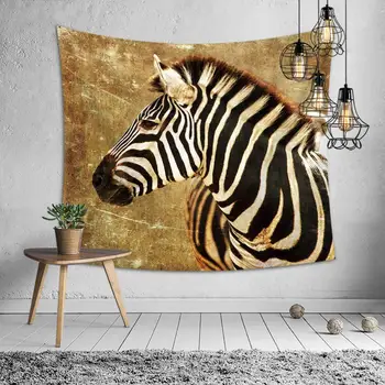 

Mandala Tapestry Wall Hanging Animal Psychedelic Carpet Wall Wall Blanket Wall Yoga Cloth Boho Zebra Tapiz Tapestry Hippie Decor
