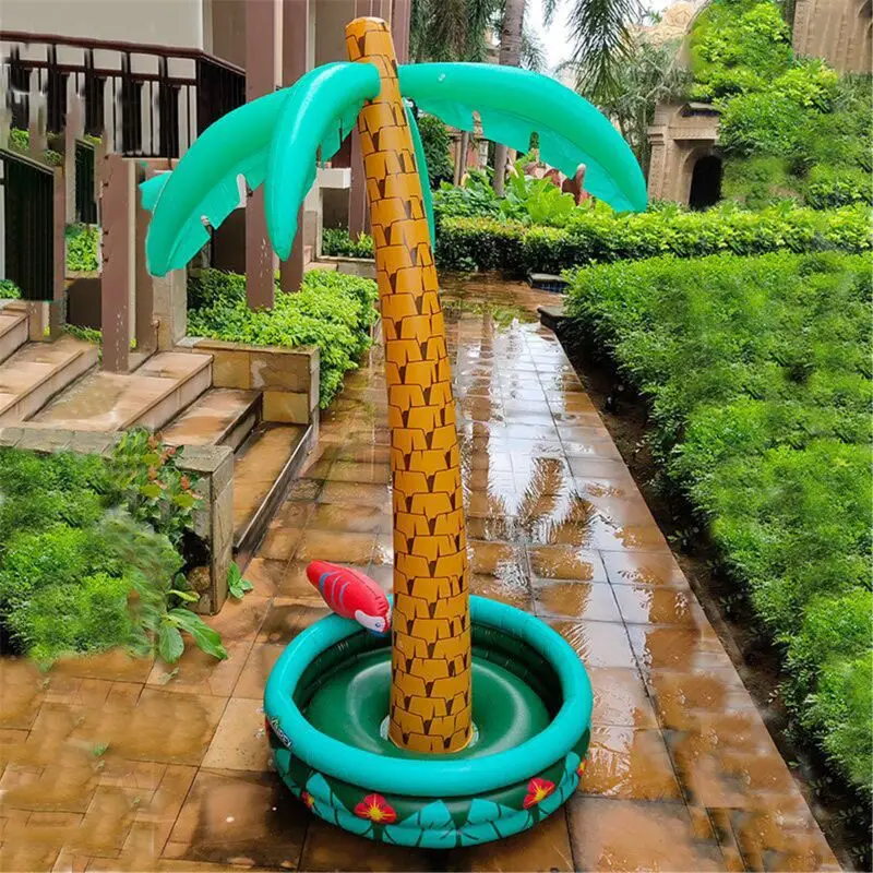 Water Play Toy Inflatable Blow Up Toy Float Row for Party/Game Travel/Swim Tree for Family/Friend