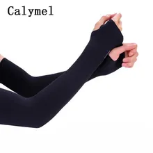 Calymel ледяная ткань нарукавники гетры летние спортивные УФ Защита Бег Велоспорт Вождение светоотражающие солнцезащитные ленты