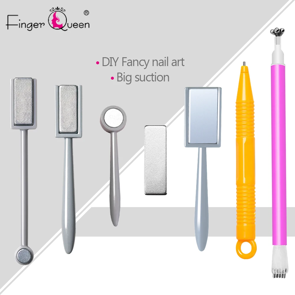 Magnet-Stick Nail-Gel-Polish 3d-Line Nail-Art for Strip-Effect Strong Varnish Cat-Eye