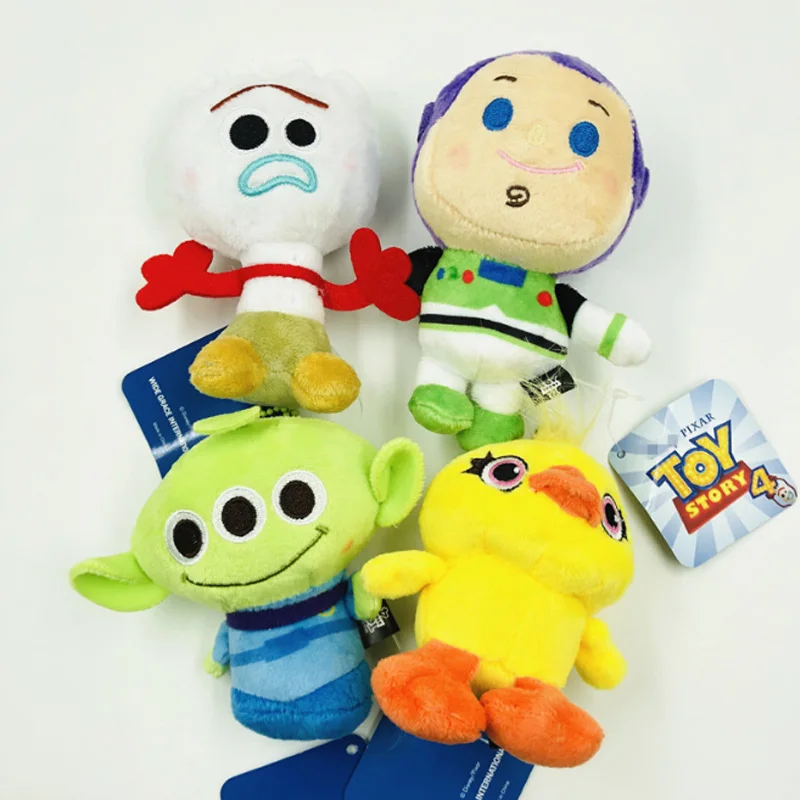 

6style Toy Story 4 High quality Woody & Buzz Lightyear Bunny&Ducky Doll Pendant Soft Plush Toys Stuffed children