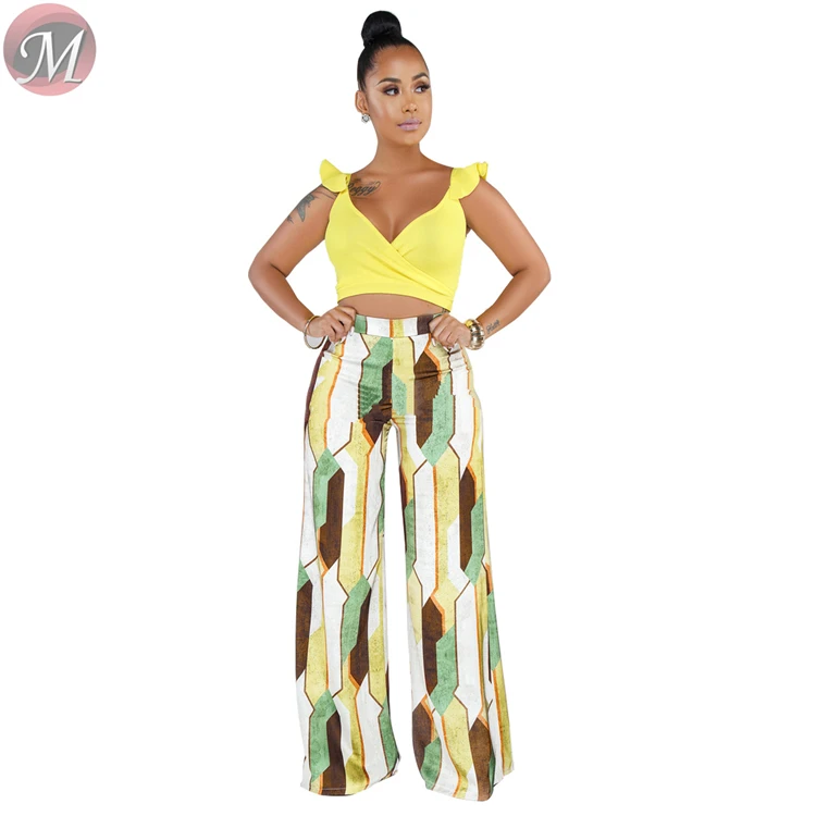 9032114 The new summer 2019 hot style bohemian two-piece set