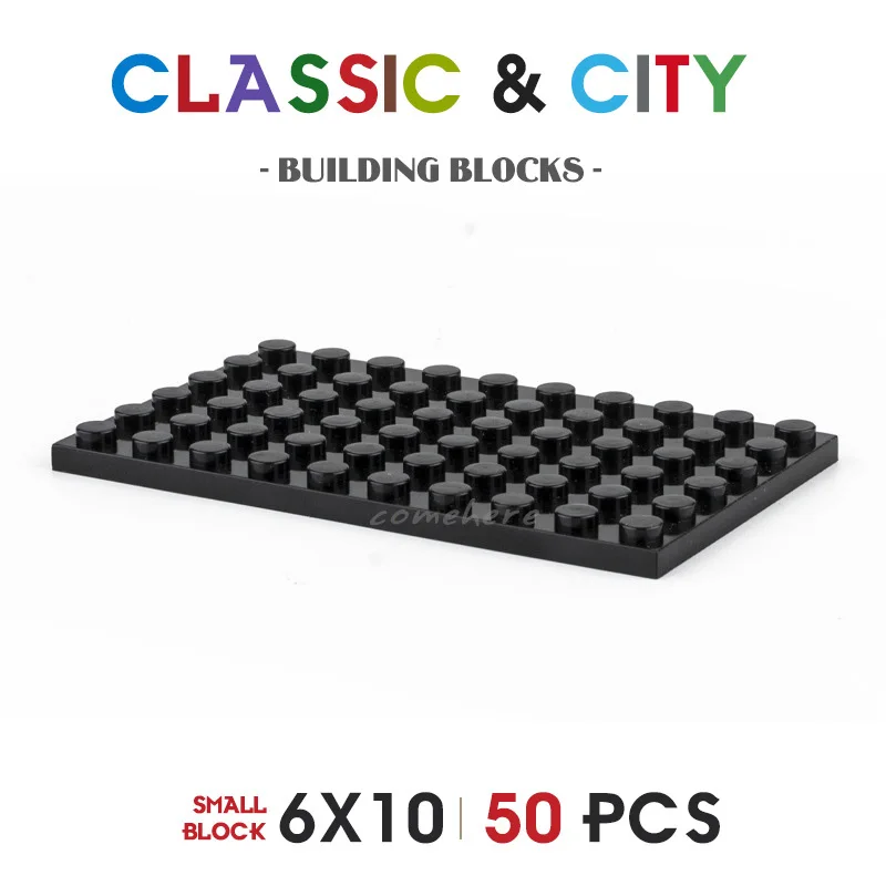 50 шт. Детский конструктор MOC 6x10 точек | Игрушки и хобби