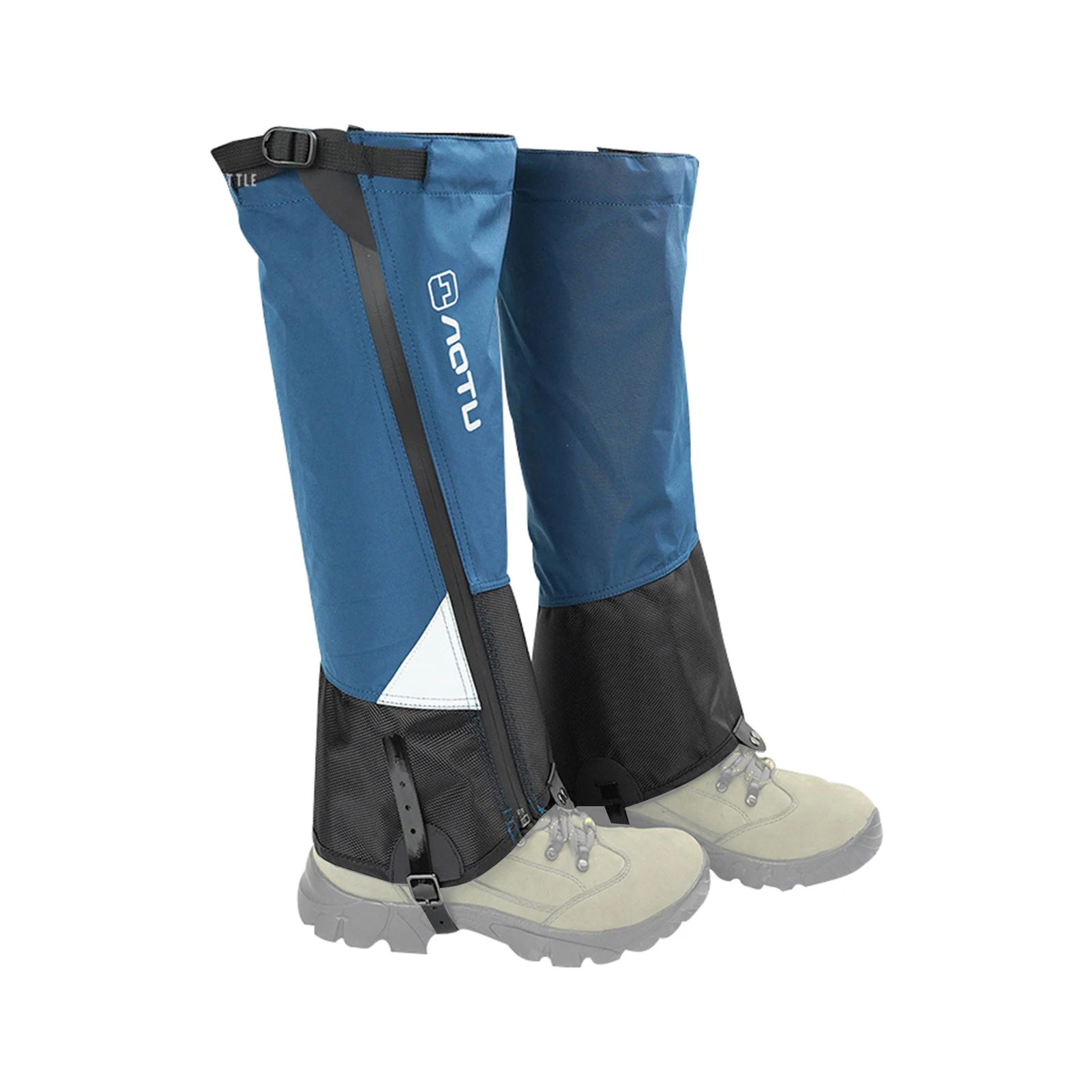1pair Waterproof Gaiters Shoes Cover For Climbing Hiking Trekking Mudproof X2M3 