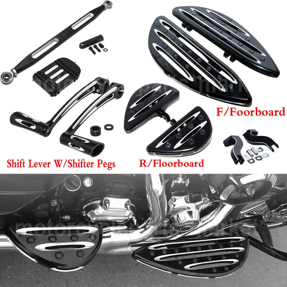 Для Harley Touring Road Glide Road King Classic CVO F& R CNC драйвер пассажирские растягивающиеся доски и пятка, переключение и педали и связь