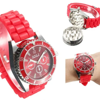 

1pcs Watch Grinder Tobacco Diameter 42mm Smoking Herb Spice Crusher Smoke Cigarette weed accessories smokes Filter amoladora