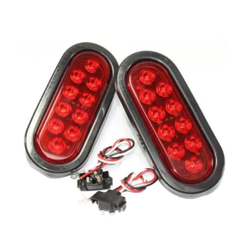 

12v Elliptical Lamp Reverse Lamp Turn Lamp Stop Tail Lights Sealed Kits Multi-functional Elliptical Lamp Set
