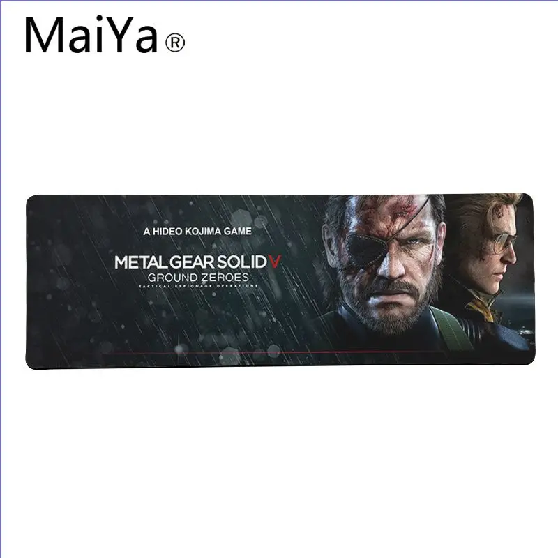 Maiya, высокое качество, металлическая шестерня, одноцветные Игровые мыши для ноутбука, коврик для мыши,, большой коврик для мыши, клавиатуры, коврик - Цвет: Lock Edge 30x80cm